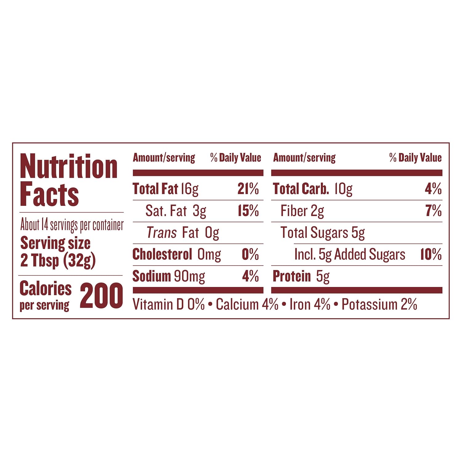Justin's Classic Almond Butter, Only Two Ingredients, No Stir, Gluten-free, Non-GMO, Keto-friendly, Responsibly Sourced, 16 Ounce Jar, Pack of 1