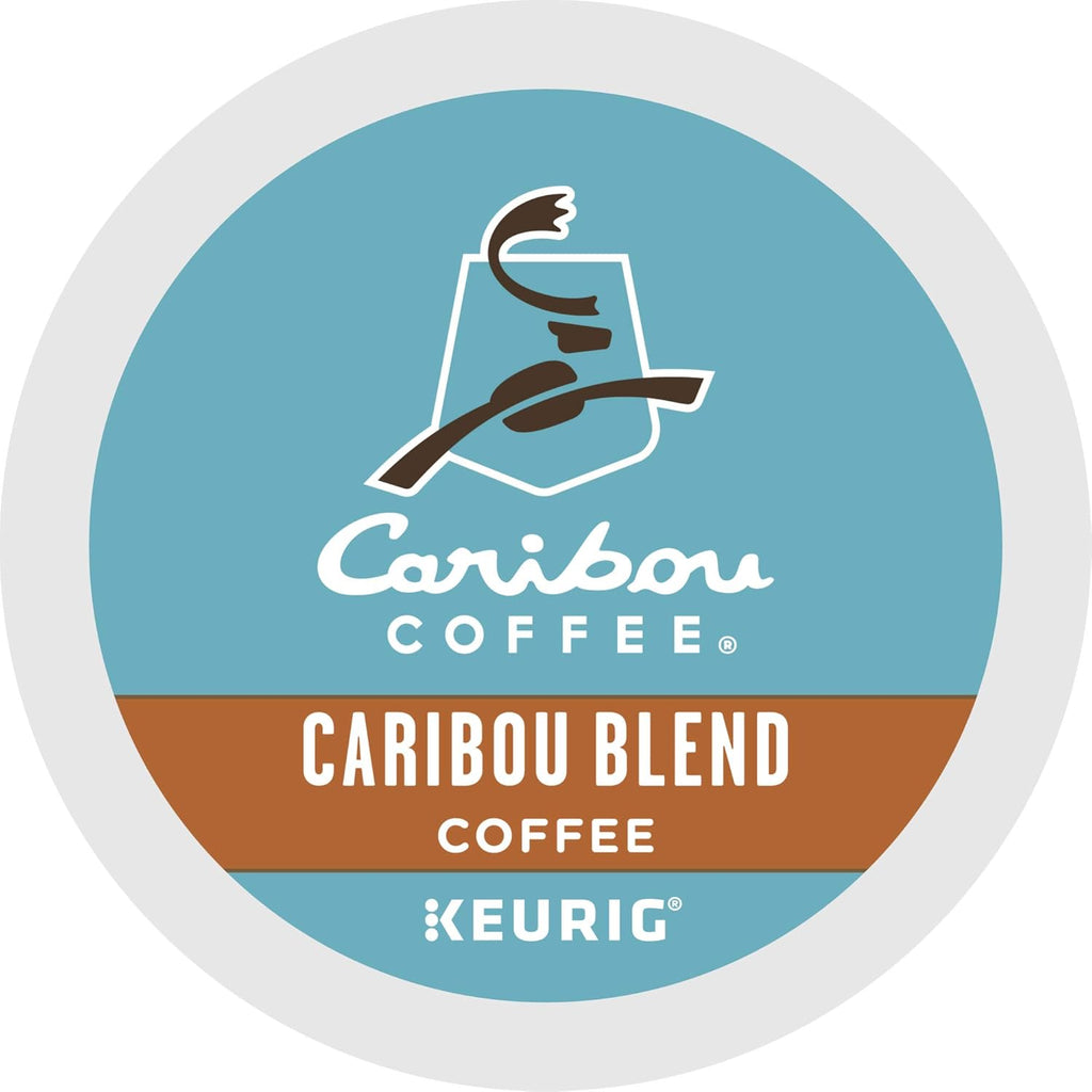 Caribou Coffee Caribou Blend Keurig Single-Serve K-Cup Pod, Medium Roast Coffee, 72 Count
