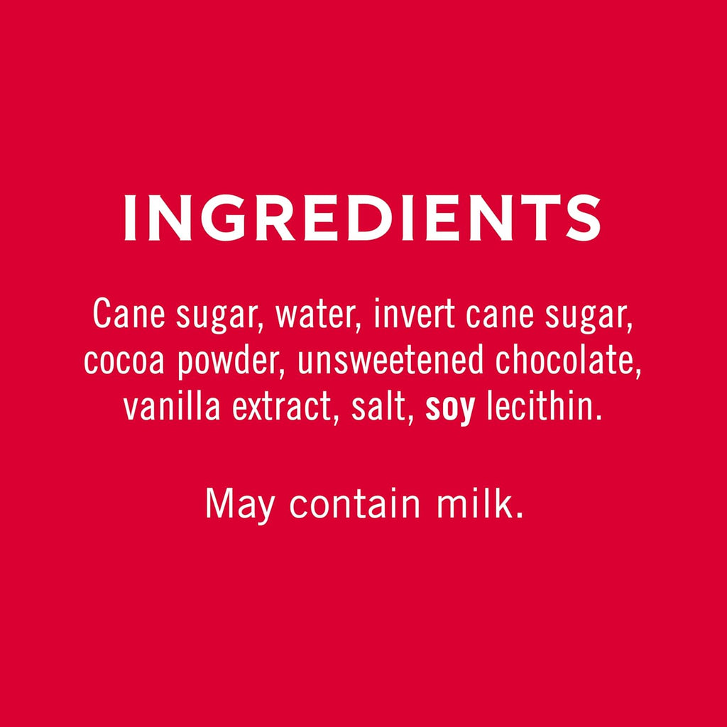 GHIRARDELLI Premium Dessert Sauce 16 oz Bottle, Chocolate – Rich Dessert & Coffee Topping Made with Real Chocolate
