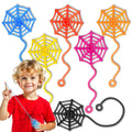 30 Pcs Sticky Spider Web Sticky Hands for Kids Bulk Halloween Party Favors Decorations,Spider Webs for Classroom Prizes,Back to School Goodie Bags Stuffers Pinata Stuffers for Boys Girl