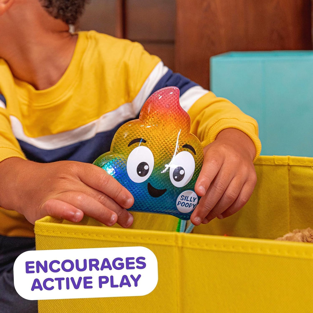 Silly Poopy's Hide & Seek by Relatable, The Talking, Singing, Rainbow Hide & Seek Toy, Fun Learning Toys for Toddlers, Interactive Toddler Toys, Perfect Stocking Stuffers or Funny Gift for Toddlers