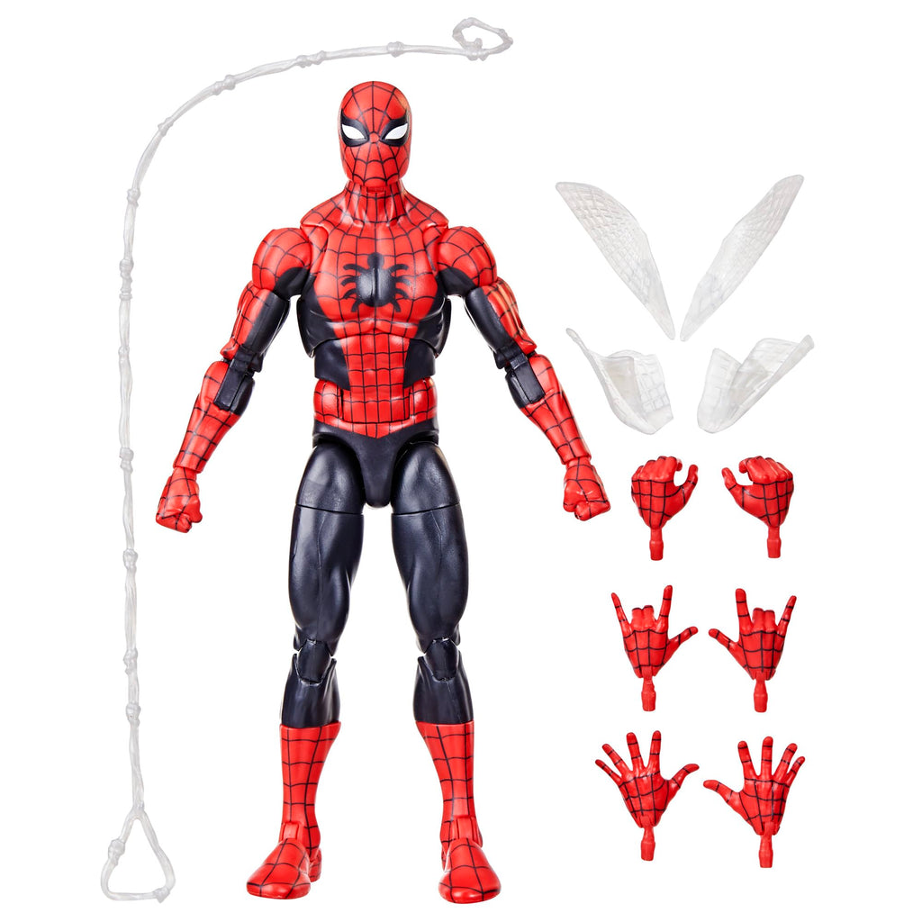 Marvel Legends Series The Amazing Spider-Man, Marvel Comics Retro Collectible 6-Inch Action Figures, Toys for Ages 4 and Up