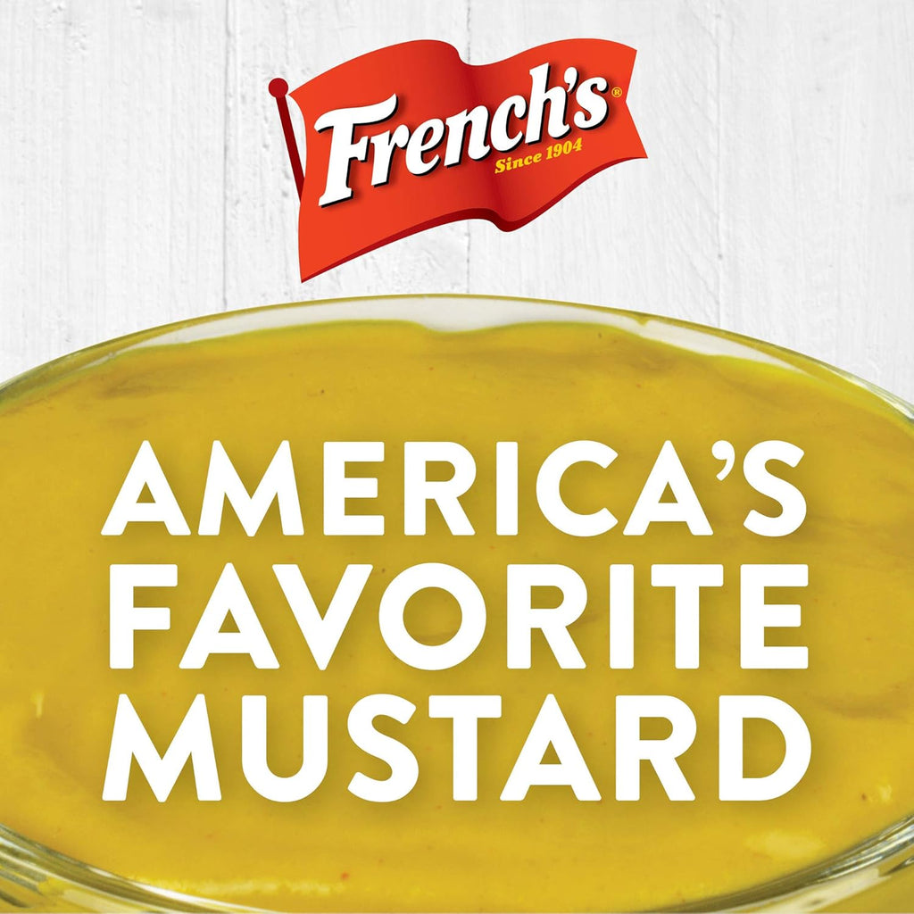 French's Classic Yellow Mustard Packets, 500 count - One 500 Count Individual Yellow Mustard Packets, Perfect Single-Serve Size for Delivery and Takeout Orders