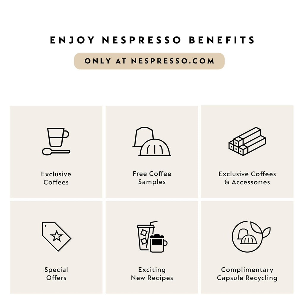 Nespresso Capsules Vertuo, Melozio Decaffeinato, Medium Roast Espresso, 30-Count Coffee Pods, Brews 7.8 oz.
