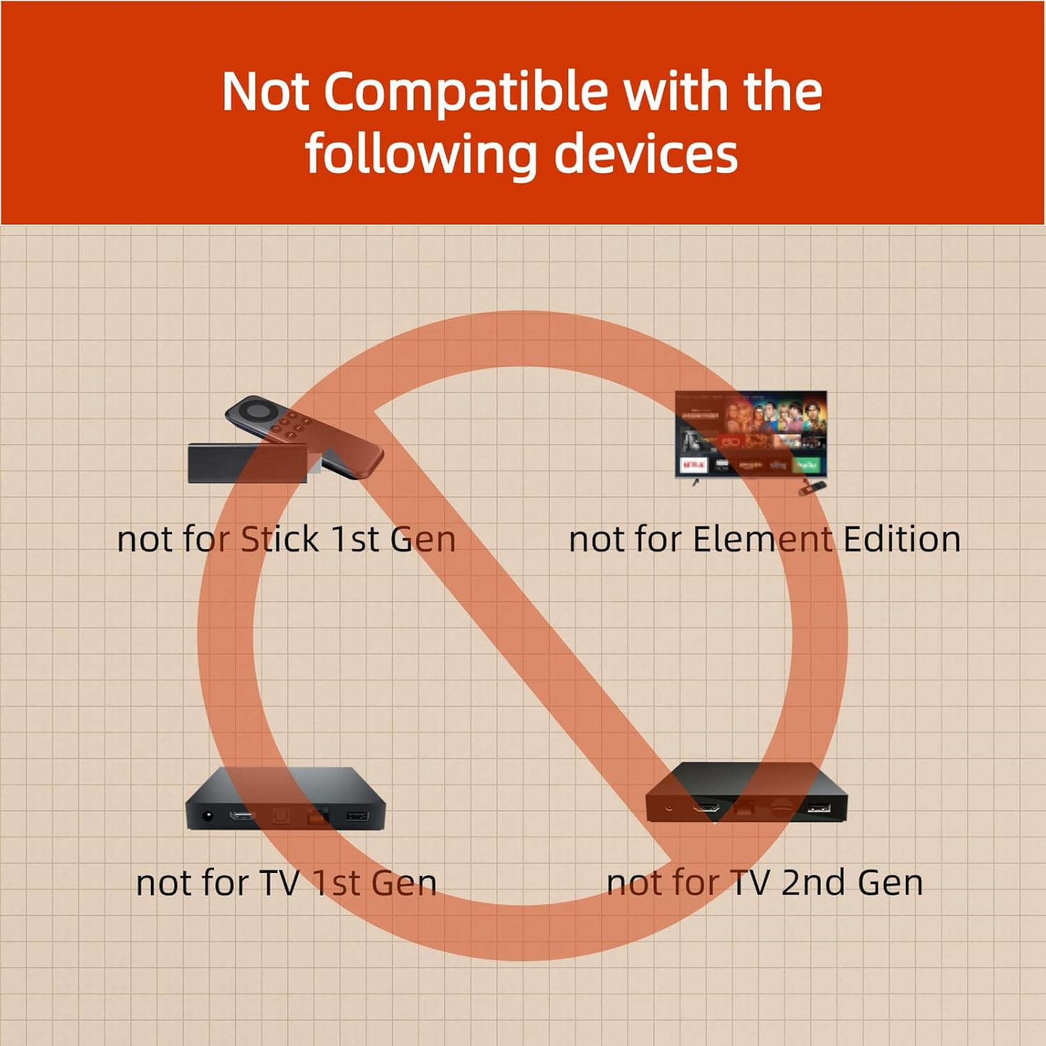 Replacement Remote for All Fire Series, TV Stick (HD, 4K, 4K Max, Lite), TV Cube and Omni, Insignia, Toshiba, Smart TVs, with Voice Control