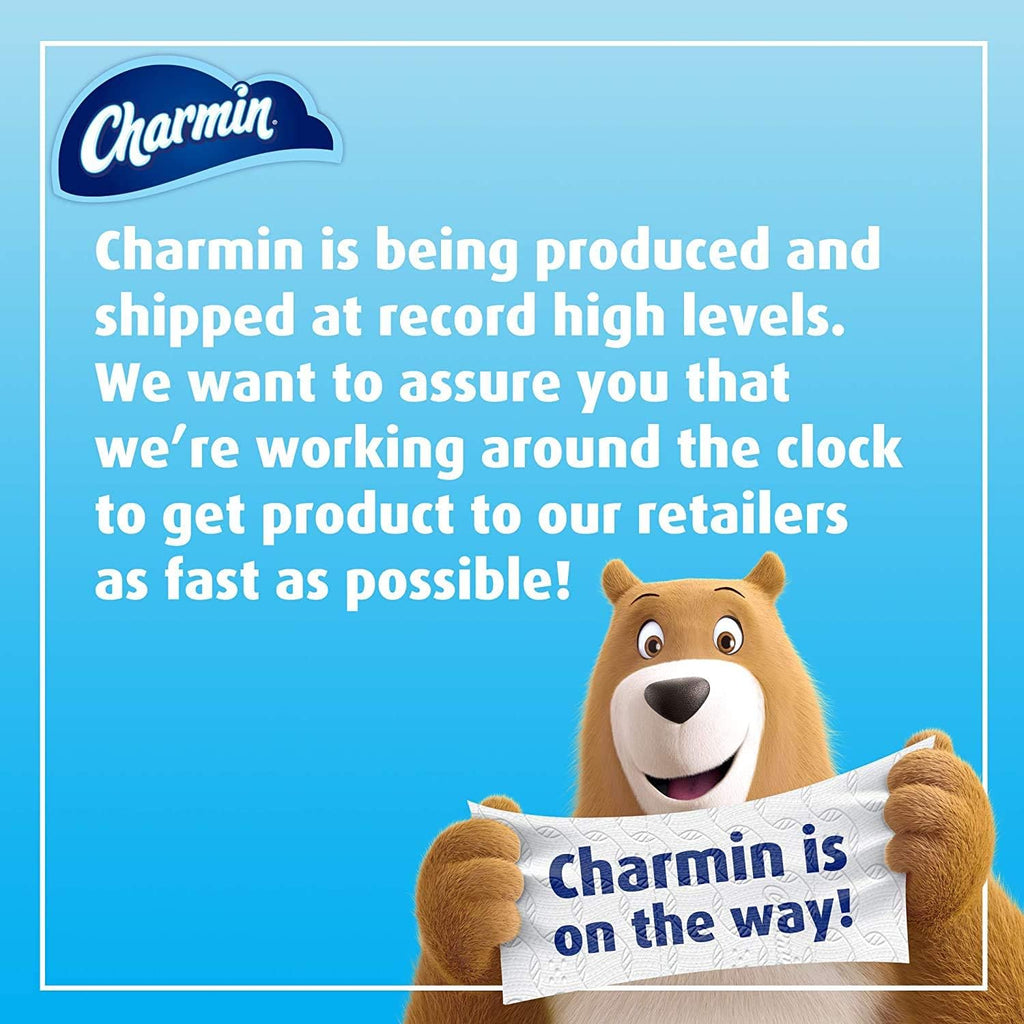 Charmin Ultra Soft Cushiony Touch Toilet Paper, 18 Family Mega Rolls = 90 Regular Rolls