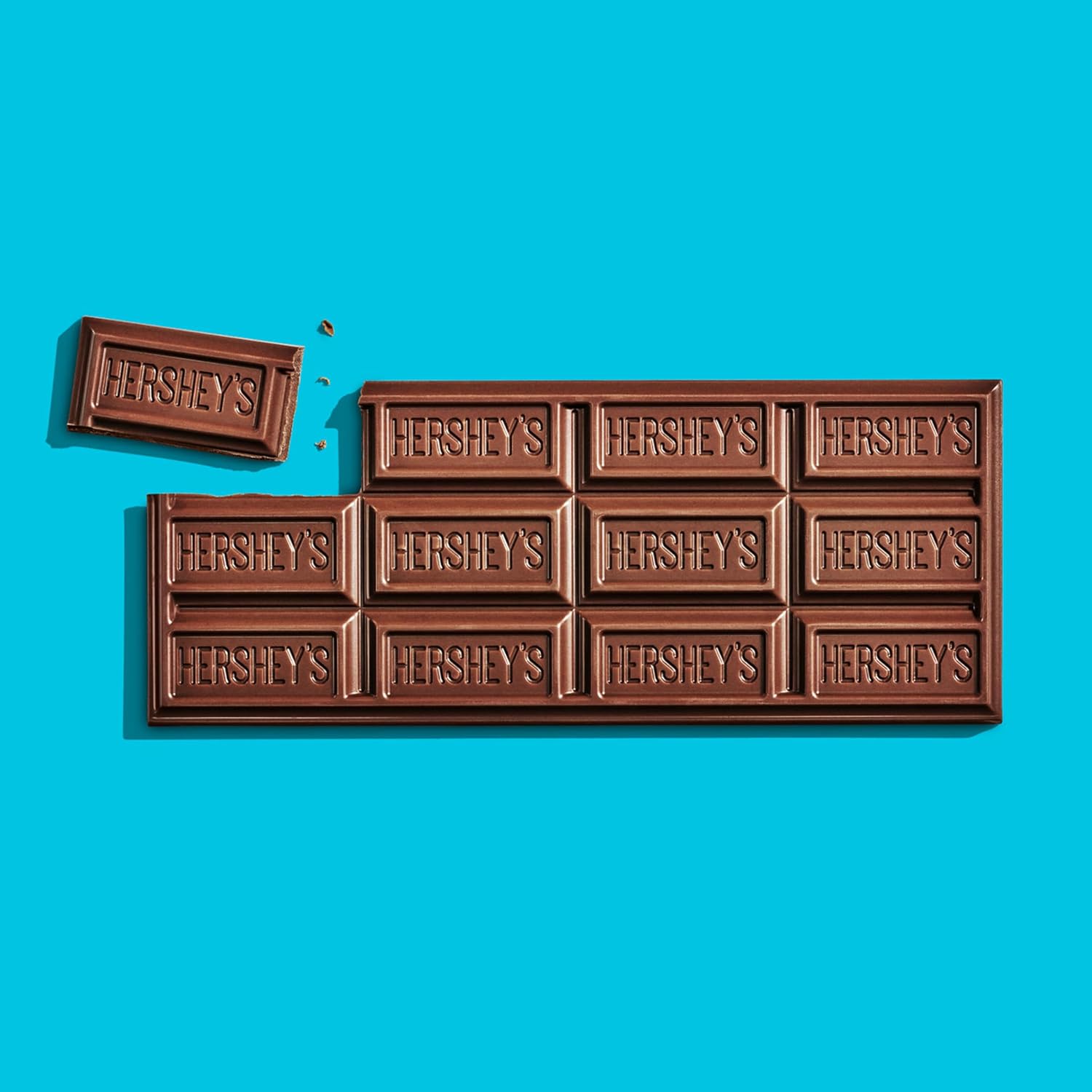 HERSHEY'S Milk Chocolate Candy Bars, 1.55 oz (6 Count)