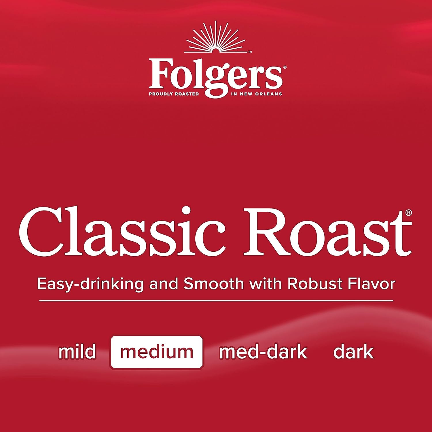 Folgers Classic Roast Instant Coffee, 8 Oz. Jar