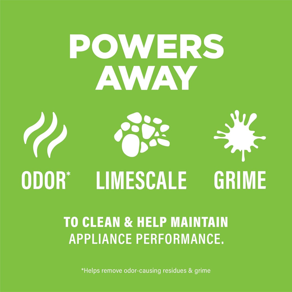 Affresh Dishwasher Cleaner, Helps Power Away Odor Causing Bacteria, Limescale, Mineral Deposits & Grime Inside Pump, Tub & Hoses, 6 Tablets, 6 Month Supply