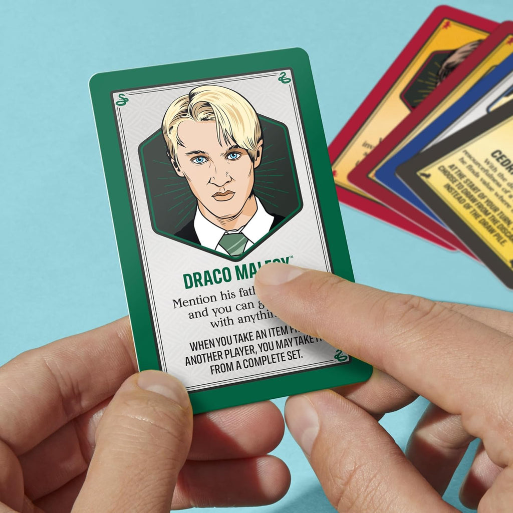 Monopoly Deal: Harry Potter Card Game | Family Games for Kids and Adults | Ages 8 and Up | 2 to 5 Players | 15 mins. | Travel Size | Christmas Stocking Stuffers