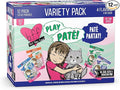 Weruva B.F.F. Play - Best Feline Friend Paté Lovers, Aw Yeah!, Paté Partay! Variety Pack, 3oz Pouch (Pack of 12)