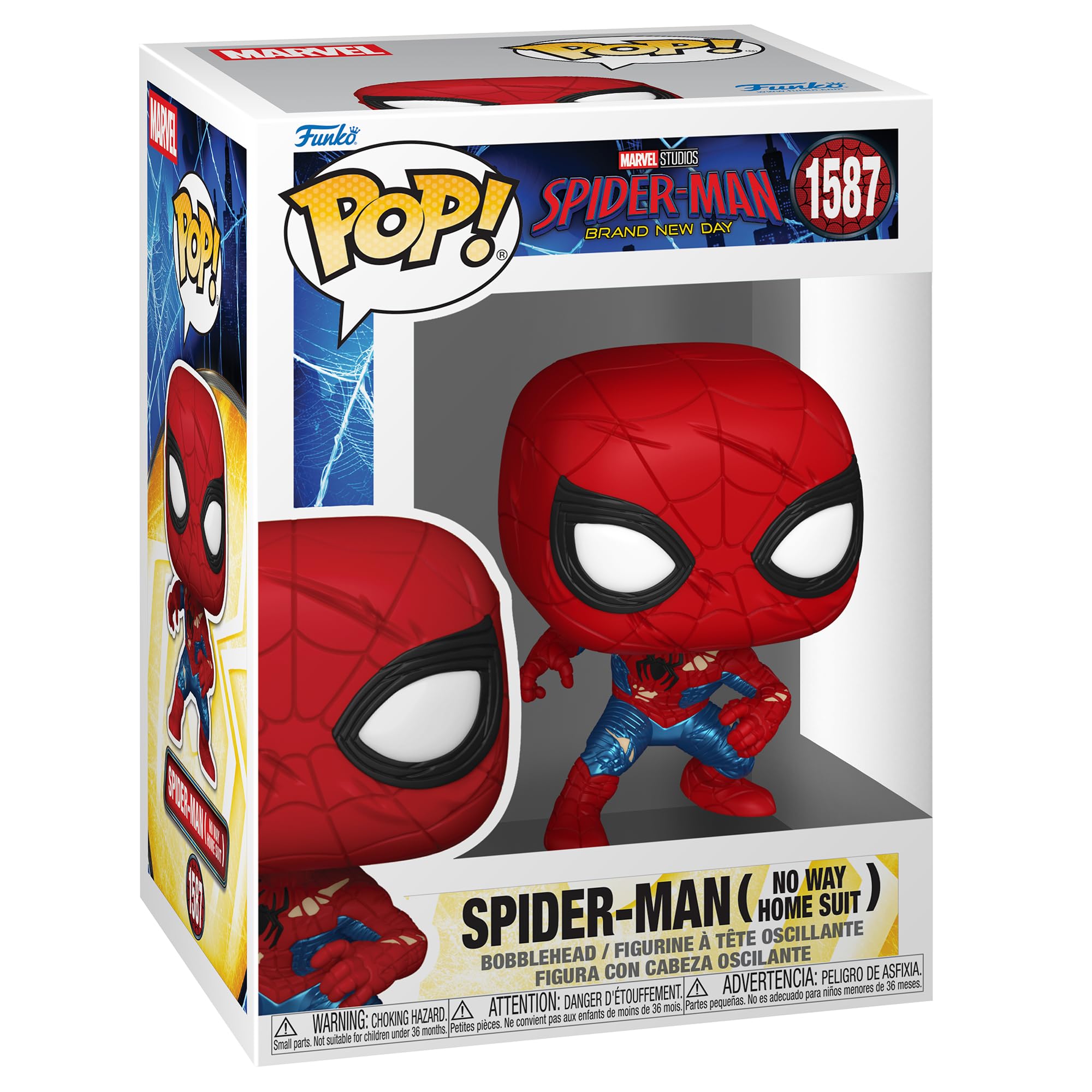Funko Pop! Marvel: Spider-Man: Brand New Day - Spider-Man - Collectable Vinyl Figure - Gift Idea - Official Merchandise - Toys for Kids & Adults - Marvel Fans - Model Figure for Collectors and Display