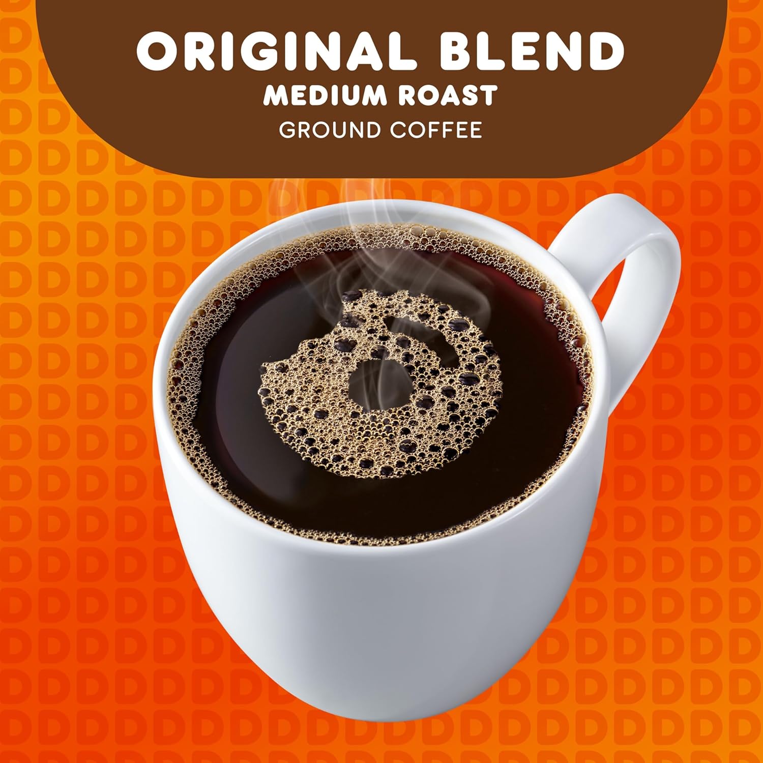 Dunkin’ Original Blend Coffee, Medium Roast, K-Cup Pods, Keurig K-Cup Pods, 10 Count Boxes (Pack of 6)
