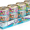 Weruva B.F.F. OMG - Best Feline Friend Oh My Gravy!, Variety Pack, Rainbow Road, Wet Cat Food By, 2.8oz Can (Pack of 12)