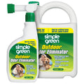 Simple Green Outdoor Odor Eliminator for Pets, Dogs, Ideal for Artificial Grass & Patio (32 oz Hose End Sprayer & 1 Gallon Refill)