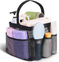 Mesh Shower Caddy Portable for College Dorm Room Essentials, 8-Pocket Large Capacity Shower Bag for Beach, Swimming, Gym