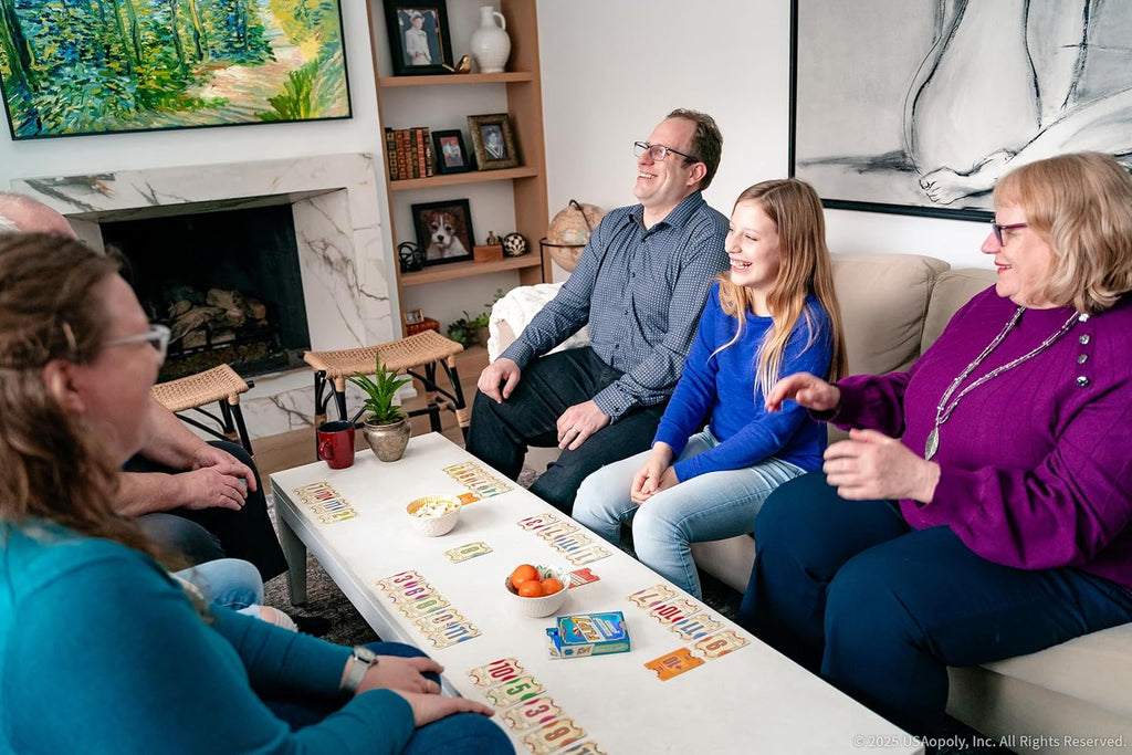 USAOPOLY Flip 7, The Ultimate Blend of Press Your Luck & Strategy, Fast-Paced Addictive Card Game,Quick to Learn & Easy to Teach,Perfect for Game Nights, 3+ Players, Ages 8 & Up, 20 Minutes Play Time