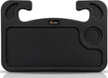 EcoNour 2 in 1 Car Steering Wheel Desk | Tray for Laptop Car Mount with Pen Holder | Desk Console for Car | Food Tray for Eating with Drinks Holder | Multipurpose Travel Car Accessories