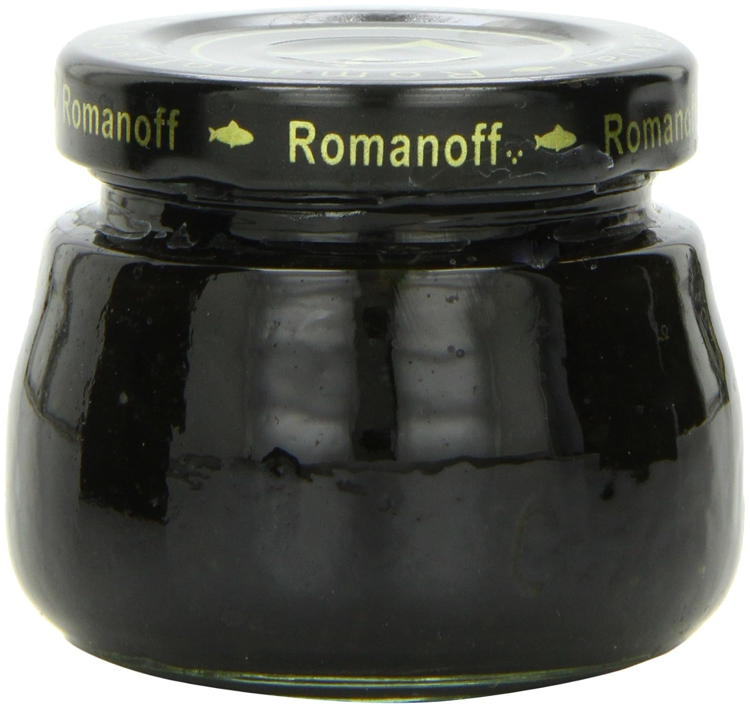 Romanoff Caviar Black Lumpfish, 2 oz, Whole