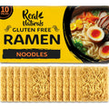 Gluten free ramen noodles (10 packs) gf gluten free noodles vegan healthy brown rice noodle.