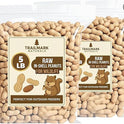 2 Pack of 5 Lb Bags (10 Pounds Total) - Raw Peanuts for Squirrels, Raw in Shell Peanuts for Birds and Wildlife- Squirrel Food, Wild Bird Seed - Grown in The USA