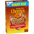 Honey Nut Cheerios Cereal, Limited Edition Heart Shapes, Affirmations Box, Heart Healthy, Gluten Free, Giant Size, 27.2 oz