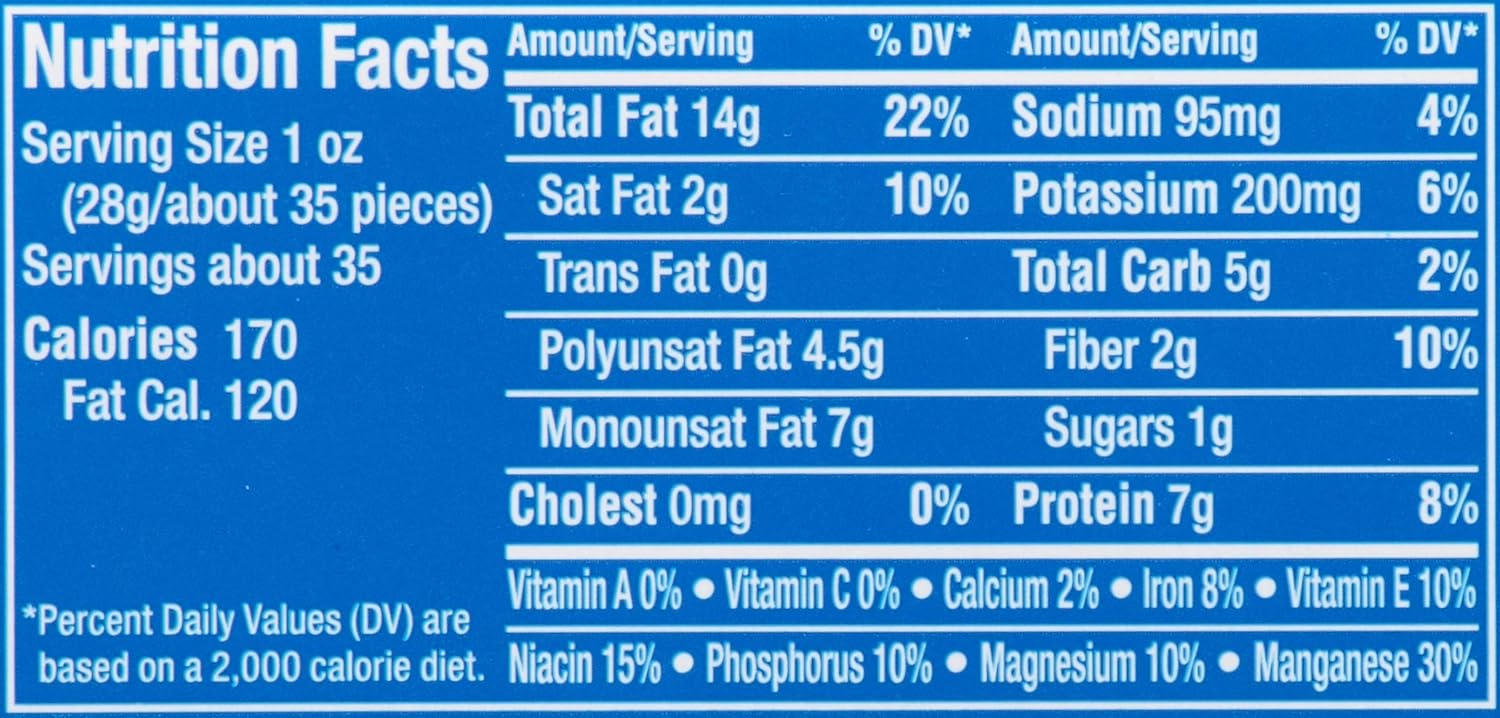 PLANTERS Salted Peanuts Cocktail, Party Snack, Plant-Based Protein, After School Snack, Roasted in Peanut Oil, Salted Nuts, Snacks for Adults, Bulk Nuts, Kosher, 2.19lb Jar