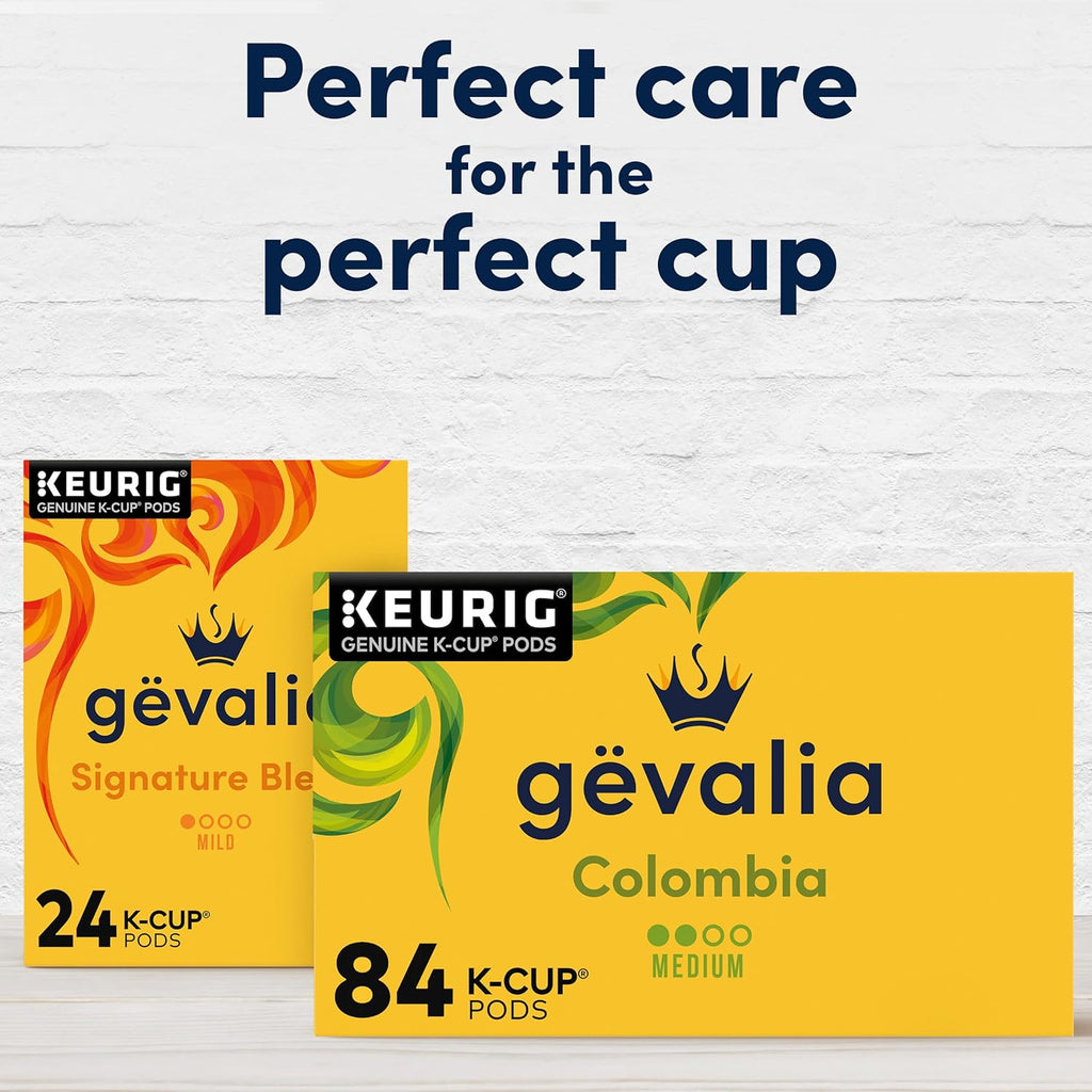 Gevalia Colombia K-Cup Coffee Pods, for a Keto and Low Carb Lifestyle, 84 ct Box