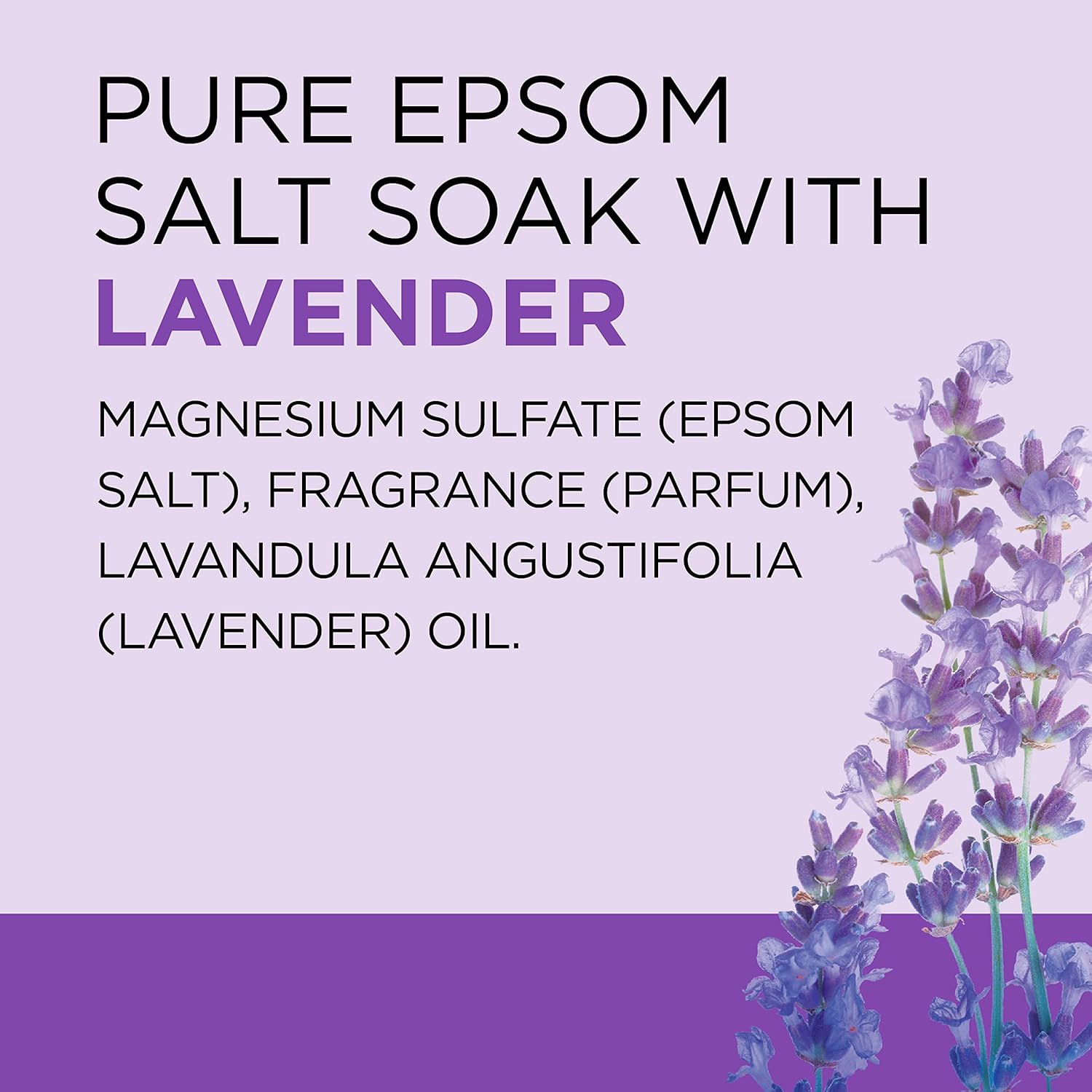 Dr Teal's Epsom Salt Soaking Solution, Soothe & Sleep, Lavender, 3lbs