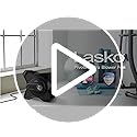 Lasko Pivoting High Velocity Portable Utility Fan - 12" - U12104 - Black | Adjustable Air Mover Blower Fan for Bedroom, Office Desk, Garage, and Home, With 2 Outlets 120V, 3 Speeds