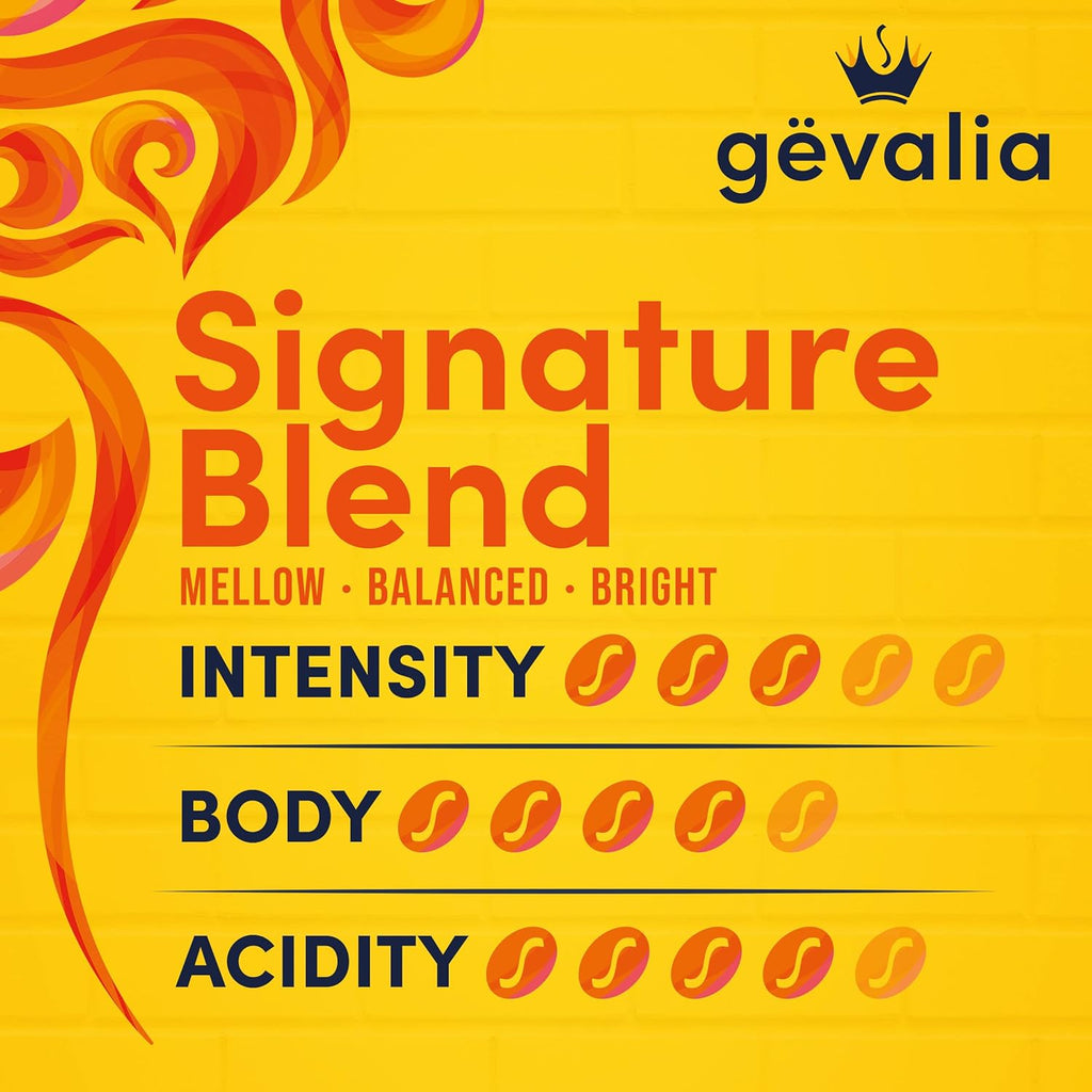 Gevalia Signature Blend Mild Light Roast K-Cup Coffee Pods, 84 ct Box
