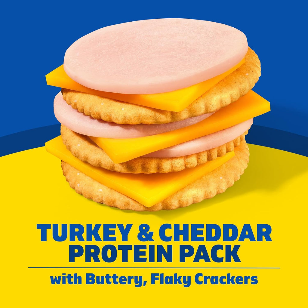 Lunchables Turkey & Cheddar Protein Pack, 3.2 oz Pack