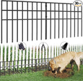 42.5ft(L) x 13in(H) Animal Barrier Fence, 30 Panels No Dig Garden Fence for Dog Rabbit, Rustproof Anti Digging Barrier, Garden Edging Border Ground Defense for Outdoor, Yard, Patio