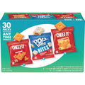Cheez-It & Pop-Tarts Snacks, Grab 'N Go, Any Time Snacks Variety Pack, 33.42oz Box (30 Count)