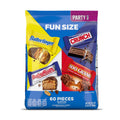 Butterfinger, CRUNCH, Baby Ruth, 100 Grand Fun Size Assorted Candy Bars, Great for Sharing, Bulk 60 Count Pack, 37.2 oz