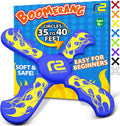Fun Boomerang for Kids - Soft & Easy to Use - Outdoor Toys for Kids or Adults - Best Gifts for 6 7 8 9 10 Year Old Boys & Girls + 2026 Top Toys for Boys Age 8-12 - Fun Outdoor Toy for Boy Gift Ideas