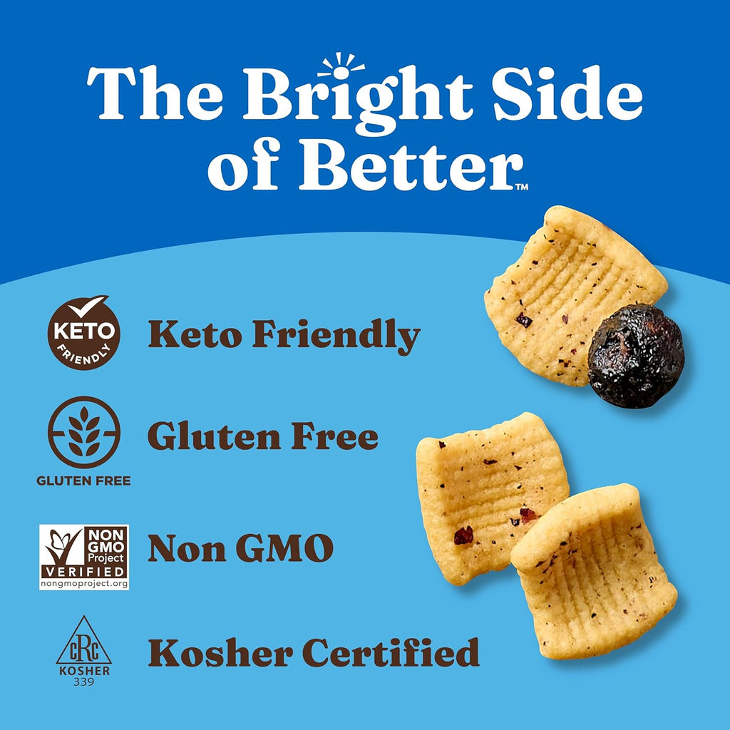 Catalina Crunch Protein Cereal - Breakfast Cereal with 10g of Protein, No Added Sugar - Gluten Free, Keto Friendly - Blueberry Muffin - 8 oz. Bag (Pack of 1)