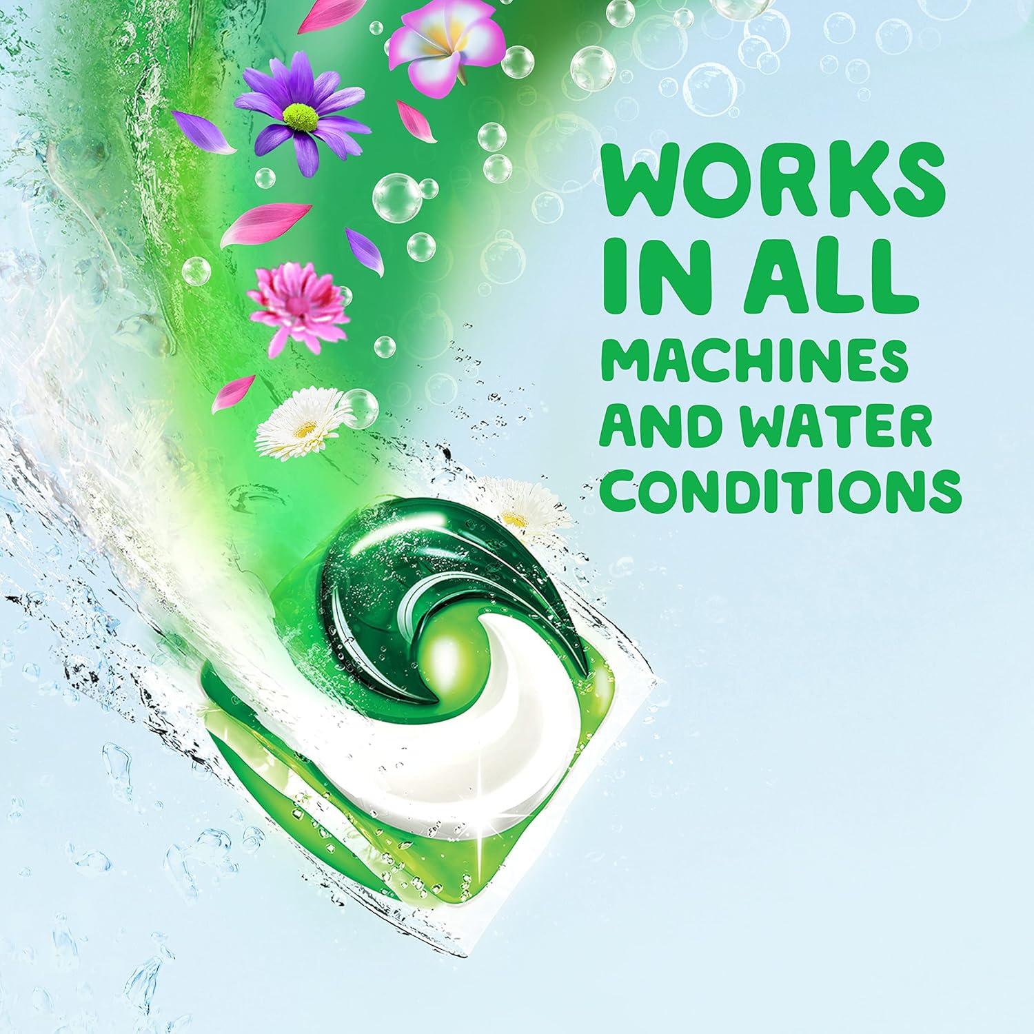 Gain Flings Laundry Detergent Pacs with Odor Defense, 112 Count, Super Fresh Blast Scent, HE 3in1 Detergent Pacs with Febreze and Oxi