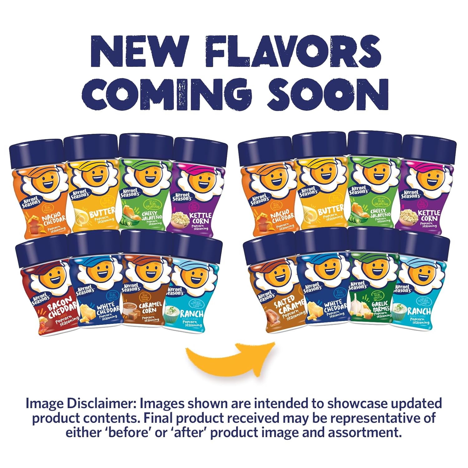 Kernel Season's Popcorn Seasoning Mini Jars Variety Pack, 0.9 Ounce (Pack of 8)