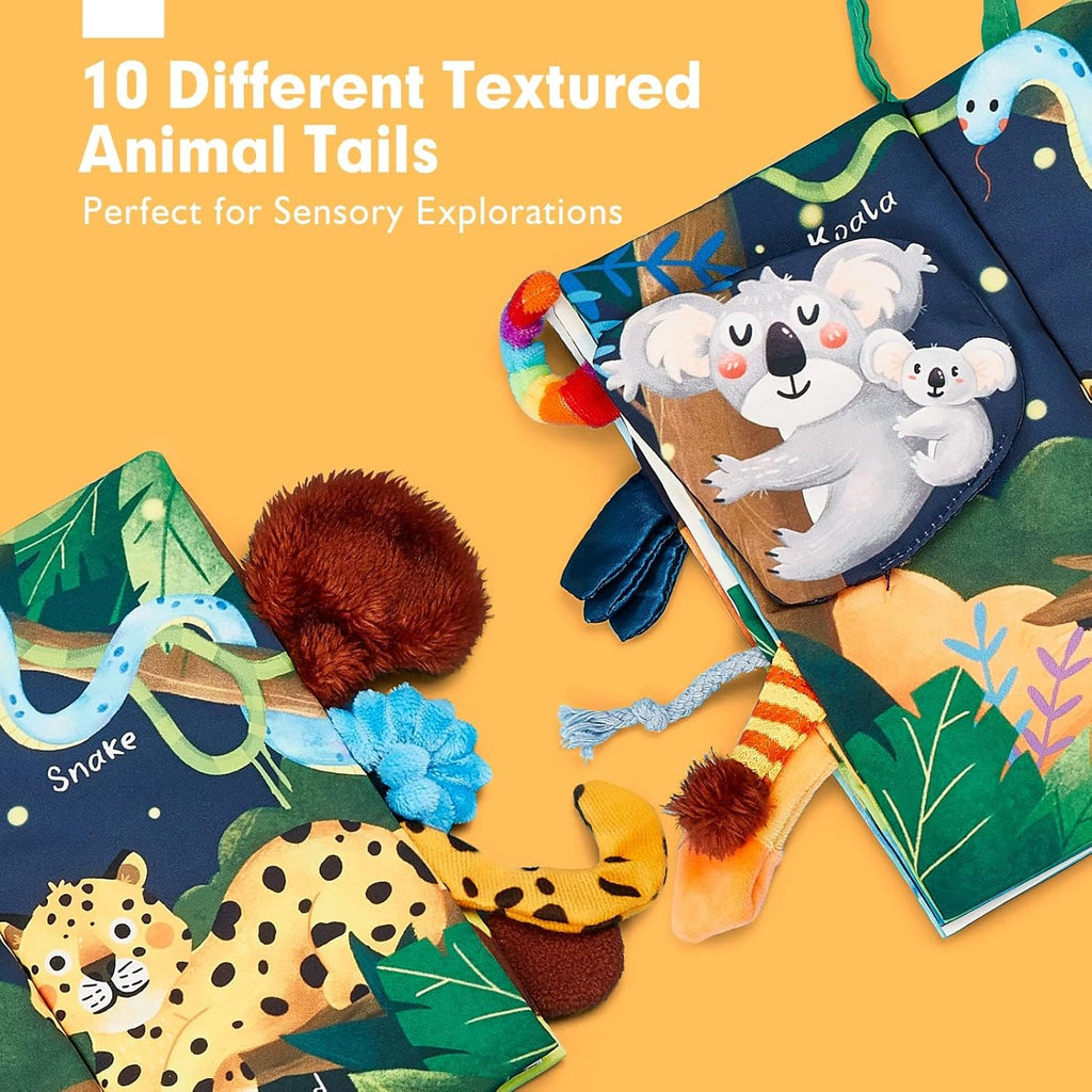 hahaland Baby Books 0-6 Months,Infant Tummy Time Toy Sensory Toys 6 to 12 Months Touch Feel Book Travel Toy Gifts for Boy Girl 0-3 Month Baby Shower Birthday Gifts Stocking Stuffers (Single)