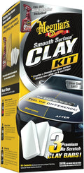 Meguiar's G191700 Smooth Surface Clay Kit, Safe and Easy Car Claying for Smooth as Glass Finish