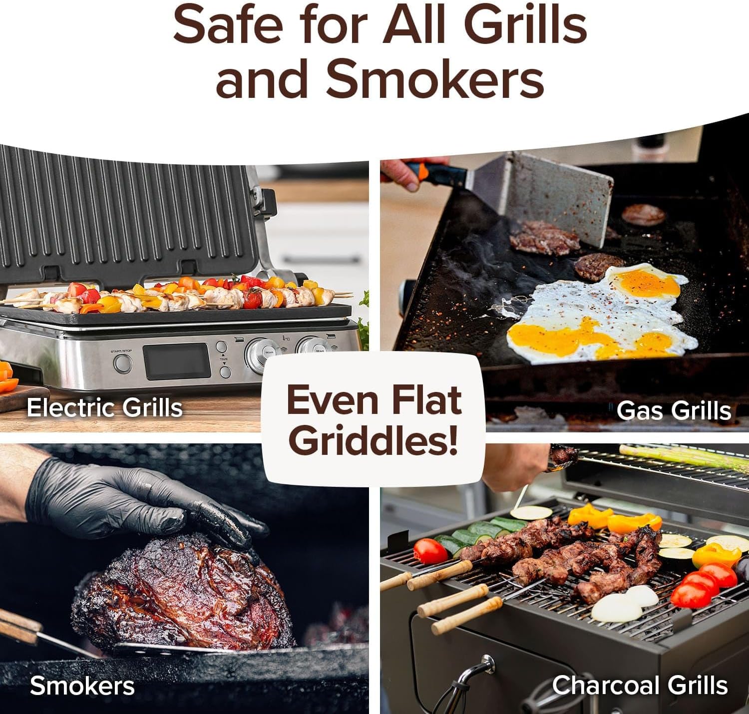 Bull Shot BBQ, Foaming Grill Cleaner, AS SEEN ON TV, Professional Strength Foam Spray Emulsifies Burnt Grease & Char on Grates, Racks, Pans, Smokers & Griddles Cleans in Just 10 Min - Made in the USA