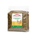 WORMSKING 5LB Dried Black Soldier Fly Larvae, More Calcium Than Dried Mealworms, High Protein Poultry Treats,Duck Food, BSFL