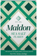 Maldon Salt, Sea Salt Flakes, 8.5 oz (240 g), Kosher, Natural, Unique Gourmet Pyramid Shaped Salt Flakes, Perfect for a Wide Range of Dishes, Hand-Harvested for Four Generations (Packaging May vary)