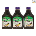 Songbird Essentials 20 Ounce BirdBerry Jelly Squeeze Bottle Bird Feeder Jelly, Grape and Blackberry Jelly Made Just for Birds [Pack of 3]