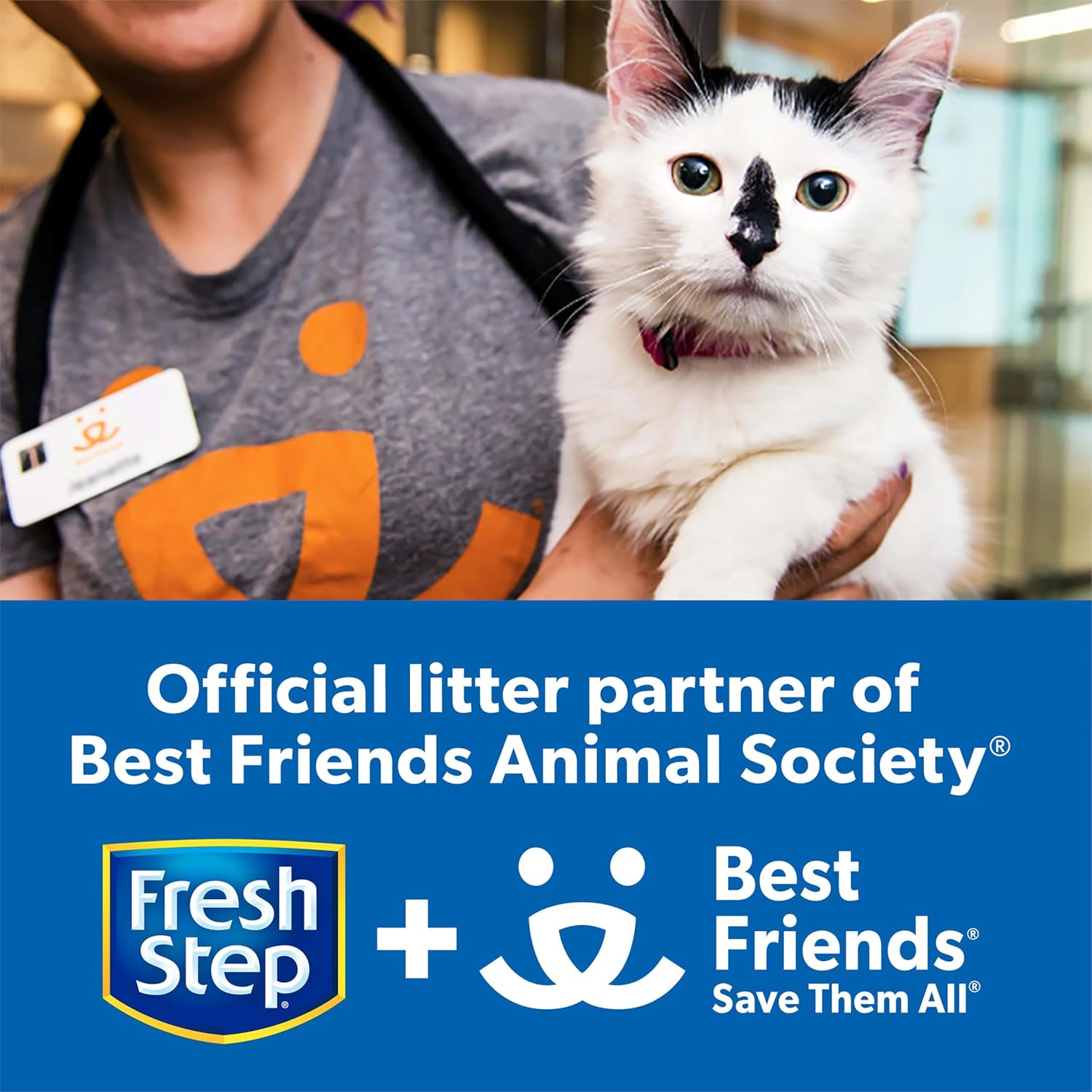 Fresh Step Extreme Clumping Litter With Febreze Freshness, Mountain Spring Scent Clumping Cat Litter With Guaranteed Odor Control, 14 lb. Box