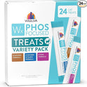 Weruva Wx Phos Focused, Lickable Cat Treats Variety Pack, 0.5oz Tube, Pack of 24