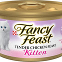 Purina Fancy Feast Kitten Tender Chicken Feast Wet Kitten Food Pate - (Pack of 24) 3 oz. Cans