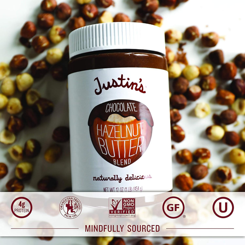 Justin's, Hazelnut Almond Butter Chocolate, 16 Ounce