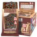Legendary Foods 22g Protein Pastry 0g Added Sugar, Low Carb, Gluten Conscious, Keto Snack, Ideal for Glucose Management, Includes Whey Protein Isolate, 8 Pack Double Chocolate